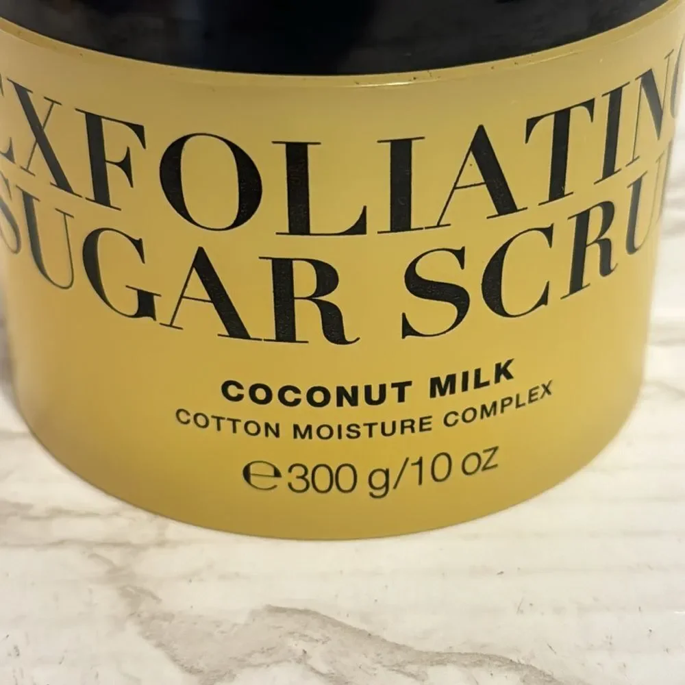 Victoria’s Secret exfoliating sugar scrub coconut milk 10‎ oz discontinued